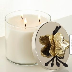 Michael Aram, gold, orchid candle